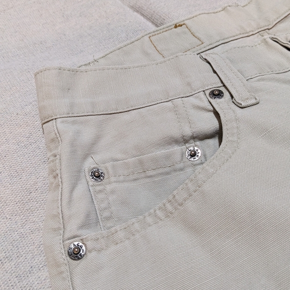 2 For $60! Vintage Levis canvas pants 30 29 - Picture 5 of 14